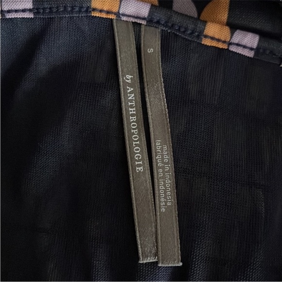 NWOT Anthropologie strappy ruched v neck mesh tank - Picture 7 of 7